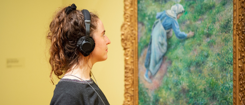 Immersive Audio Guiding System (IAGS) tested in an exhibition for the first time