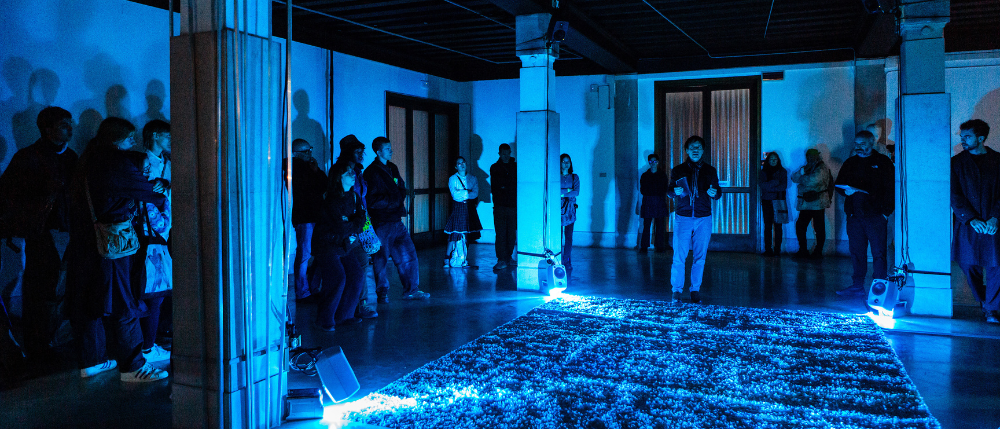 Ramons Installation an der Biennale di Musica in Venedig